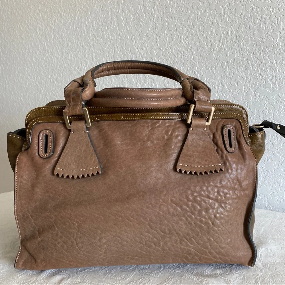 Chloe front pocket organizer tote